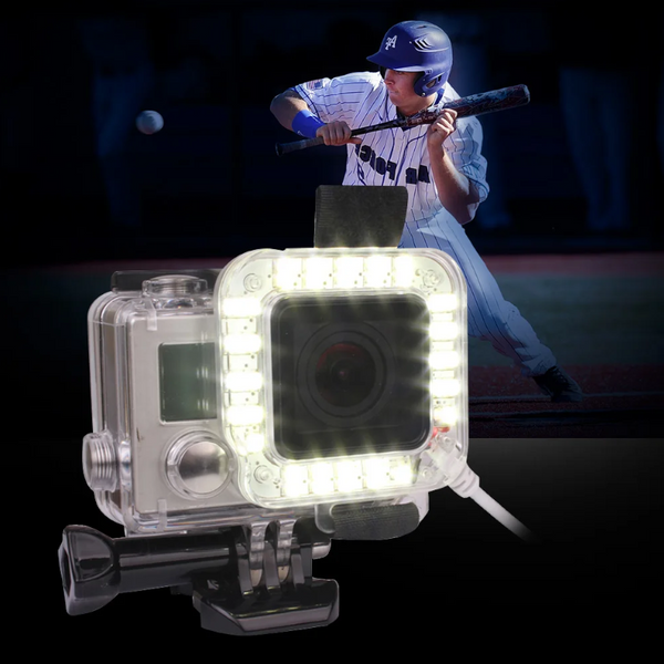 Usb 20 Led Lens Ring Shooting Nightshot Flash Fill Light Lamp For Gopro Hero 4 3