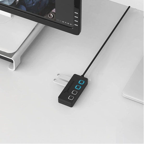 Usb 4 Port Hub Multi Usb Splitter Extender Usb Cables Hubs & Adapters