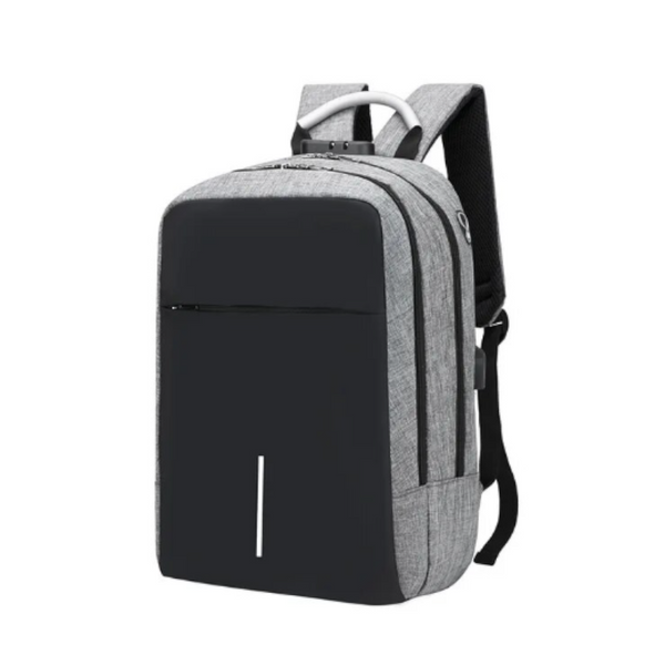 Multifunction Oxford Laptop Backpack Black