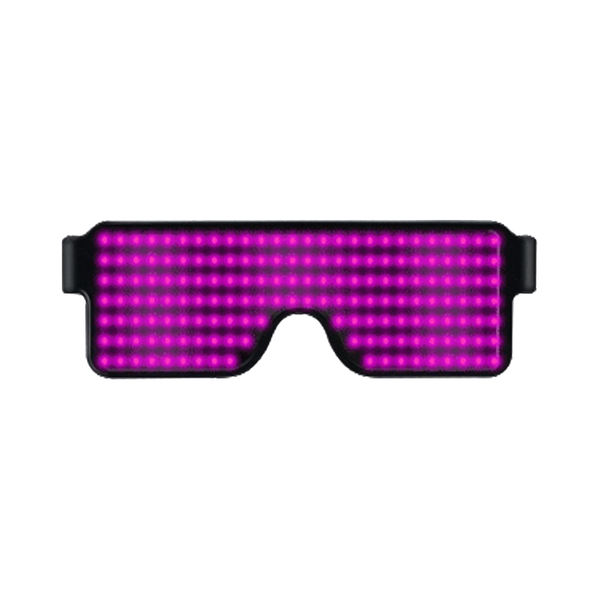 Usb Rechargeable Dynamic Led Light Up 8 Patterns Party Luminous Eyeglasses Favours & Party Bag Fillers