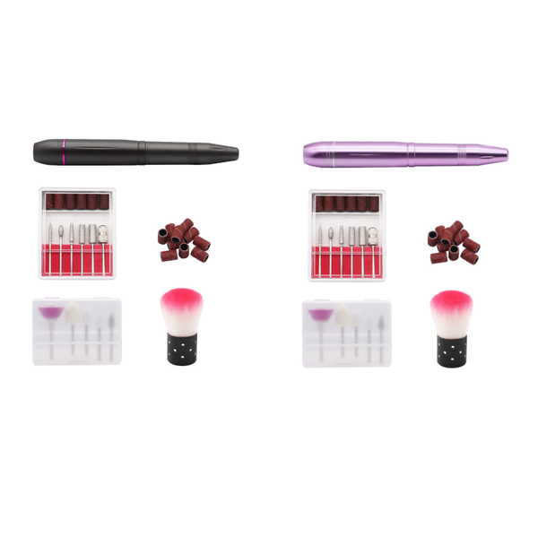 Usb Electric Nail File Acrylic Manicure Drilling Kit Electric Files & Tools