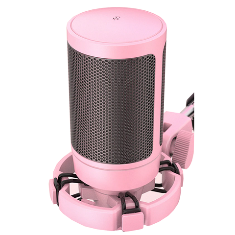 Usb Gaming Pc Microphone Streaming Podcasts Desktop Condenser Pink Microphones
