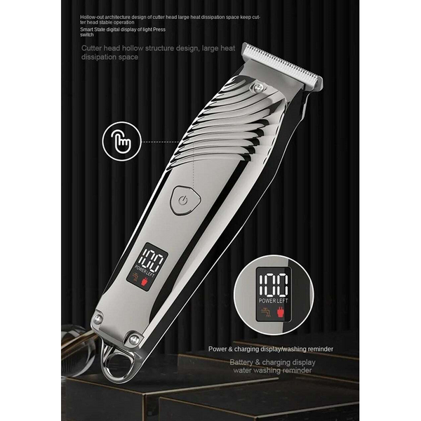 Usb Hair Clipper Professional Electric Trimmer Barber Razor Beard 0Mm Men's For