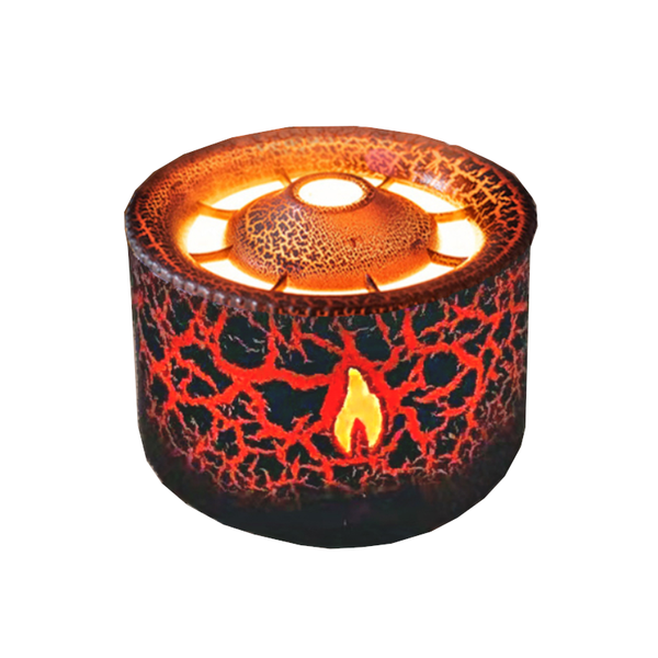Usb Powered Volcanic Flame Design Portable Aroma Diffuser Aromatherapy