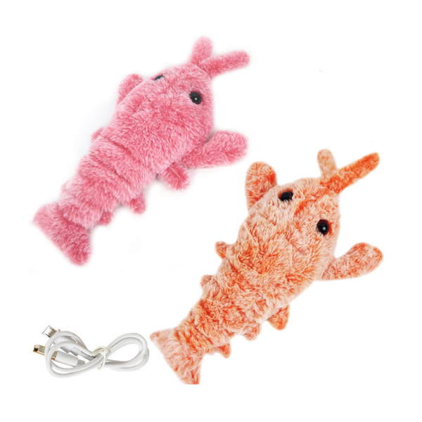 Usb Rechargeable Funny Jumping Lobster Cat Toy Cat Toys