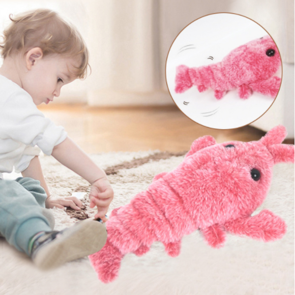 Usb Rechargeable Funny Jumping Lobster Cat Toy Cat Toys