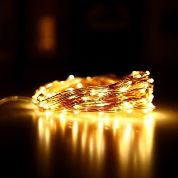 10M 100 Led Usb String Light Warm White 1Pc String Lights