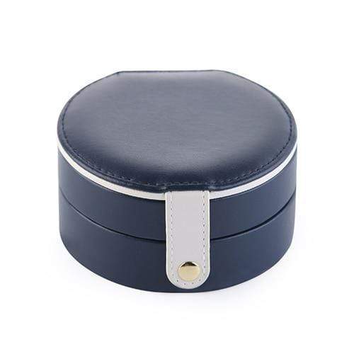 Travel Jewelry Case Pu Leather Jewellery Storage Holder Makeup Bags & Cases