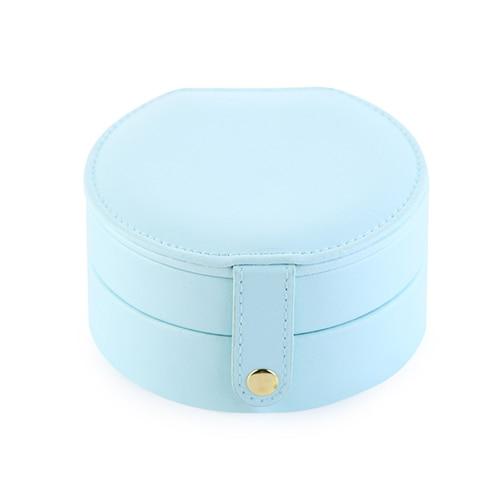 Travel Jewelry Case Pu Leather Jewellery Storage Holder Makeup Bags & Cases