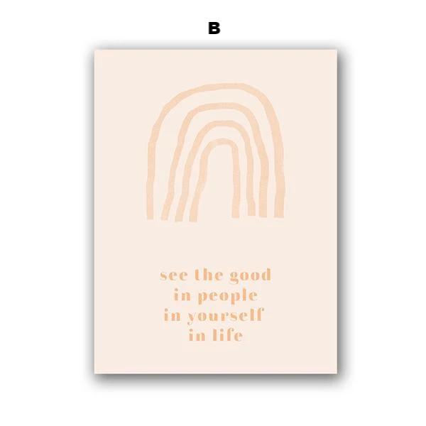 Bloom Canvas Modern Nordic Decor Wall Art Posters & Prints