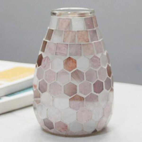 Mosaic Glass Vase Decor Accessories Vases