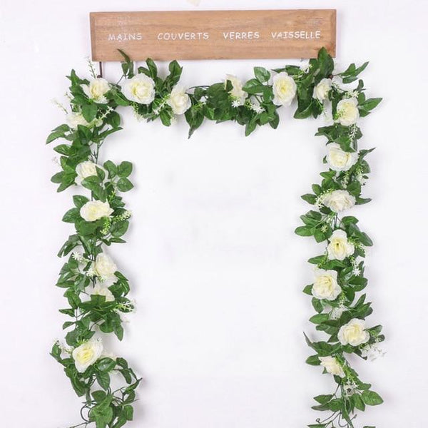 Rose Vine Photo Prop Accessory Artificial Plants Decor Floral Décor