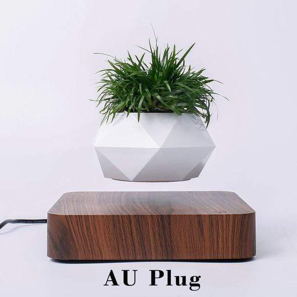 Levitating Pot Bonsai Magnetic Floating Rotating Plant Baskets Pots Window Boxes