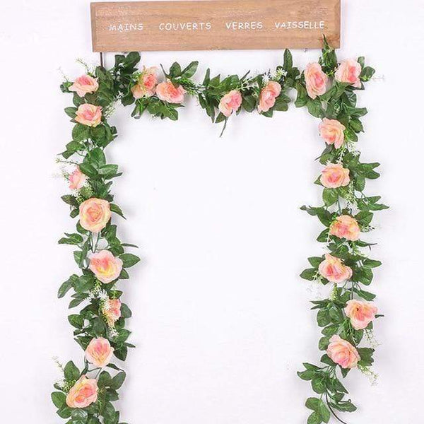Floral Décor Rose Vine Photo Prop Accessory Artificial Plants Home Decor