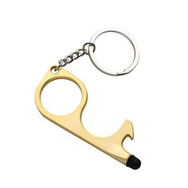 Multi Purpose Touch Tool Hygienic No Contact Keychain Other Safety & Protective Gear