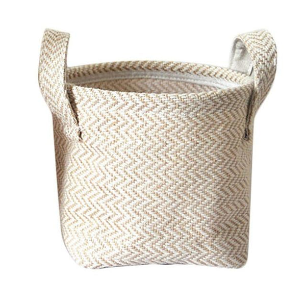 Baskets Jute Cloth Basket Home Storage Ideas Boho Decor