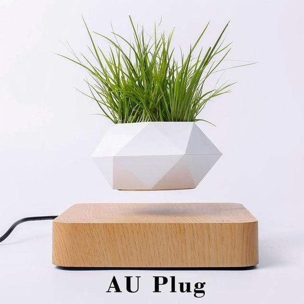 Levitating Pot Bonsai Magnetic Floating Rotating Plant Baskets Pots Window Boxes