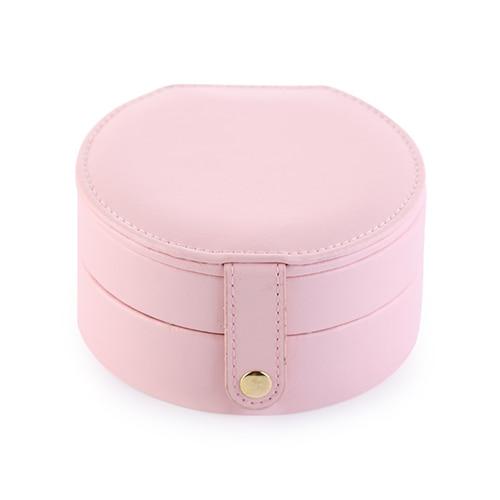 Travel Jewelry Case Pu Leather Jewellery Storage Holder Makeup Bags & Cases
