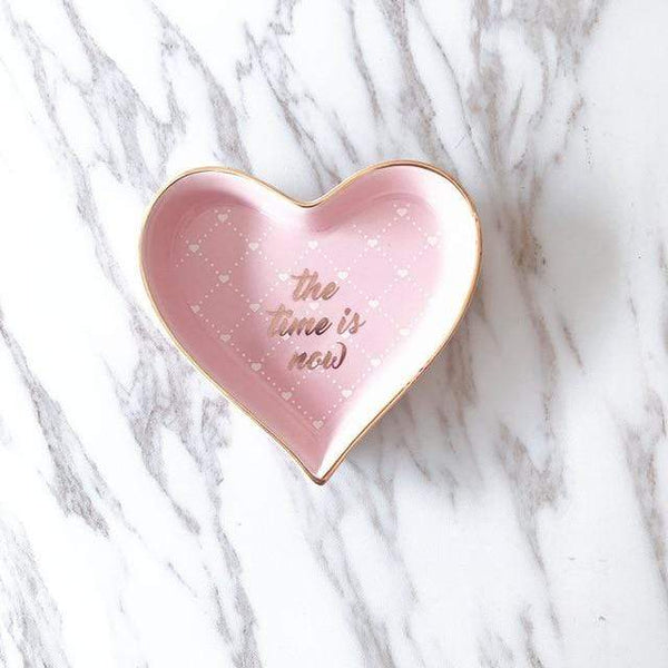 Veile Studios Nordic Heart Dish Jewellery Rings Earrings Holder Home Storage Jewellery Holders & Organisers