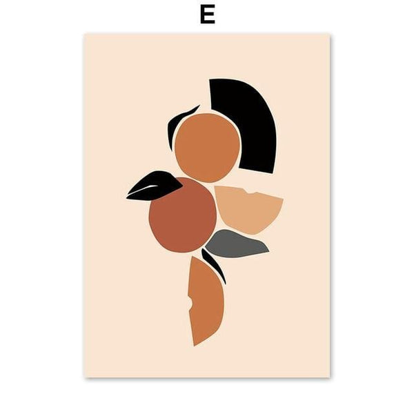 Canvas Prints Brown Tones Decor Wall Art Posters & Prints