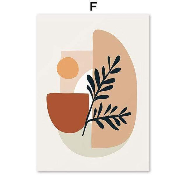 Canvas Prints Brown Tones Decor Wall Art Posters & Prints