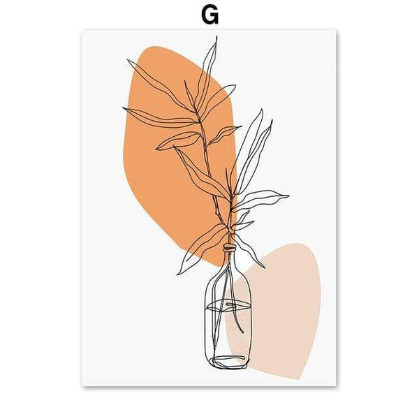 Canvas Simple Modern Wall Art Unframed Prints Decor Posters & Prints