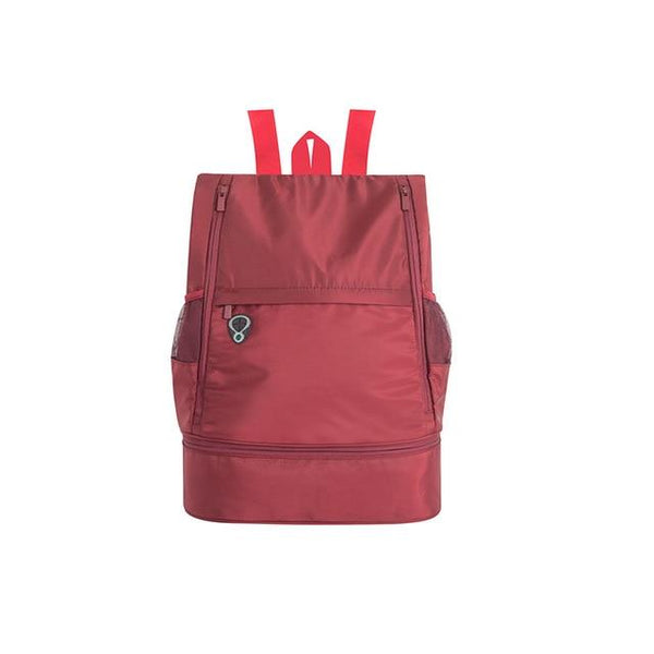 Fitness Backpack Practical Nylon Travel Bag Mat Carriers & Bags