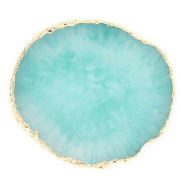 Veile Studios Pearl Jewelry Tray Pretty Pastel Resin Home Decor Storage Jewellery Holders & Organisers