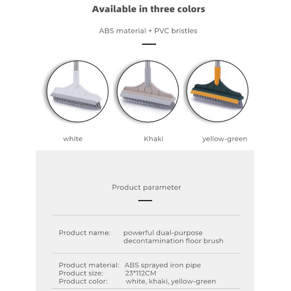 V Shape Floor Gap Cleaning Brush Broom Rubber Wiper Glass Scraper Mops Brooms & Scrubbers