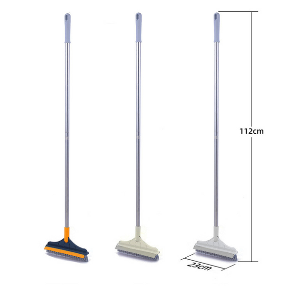 V Shape Floor Gap Cleaning Brush Broom Rubber Wiper Glass Scraper Mops Brooms & Scrubbers