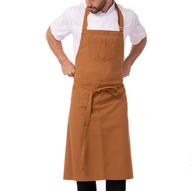 Rockford Nutmeg Chefs Bib Apron By Works Restaurant Aprons