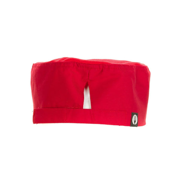 Chef Hats & Headwear Chef Works Cool Vent Red Beanie By