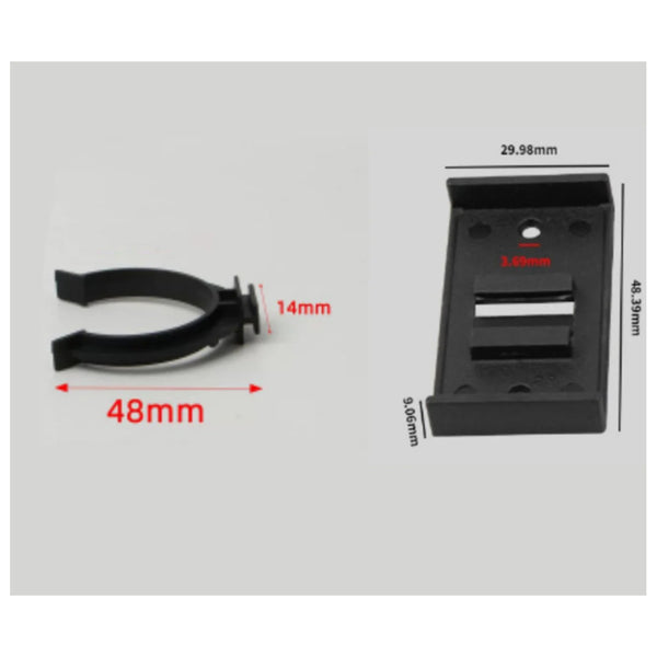 Skirting Clips Furniture Clamps Kitchen Plinth Hooks Black Plastic 10Pcs 3.9Cm Cabinet Leg Mounting Sofa Table Bed Frame Fixing Furniture Parts