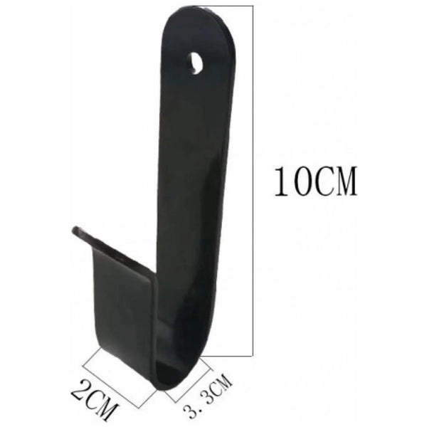 2 Pcs Snowboard Skateboard Wall Mount Rack Hooks Storage Display Black Steel Other Snow Sports Accessories