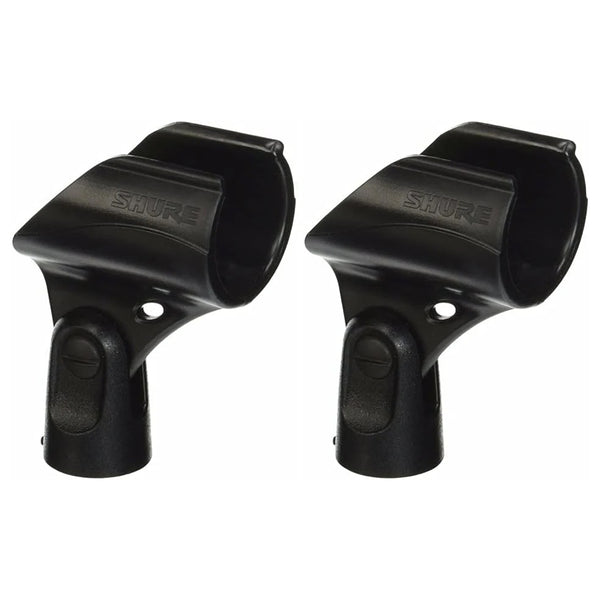 2 Pack Mic Holder For Shure Wa371 Wireless Microphone Clip Replacement Handheld Microphone Holders & Stands