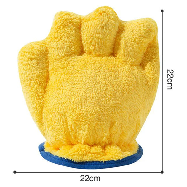 Towels Unisex Quick Dry Hair Drying Bath Absorbent And Coral Fleece Suitable For Wet Long Thick Glove Design Yellow Towel Racks