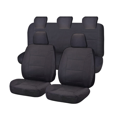 Seat Covers For Mazda Bt-50 Fr Ur 09/2015 On Dual Cab Charcoal All Terrain