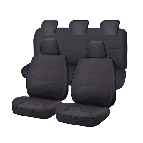 Seat Covers For Ford Ranger Px Series 10/2011 - 2015 Dual Cab Front Charcoal All Terrain