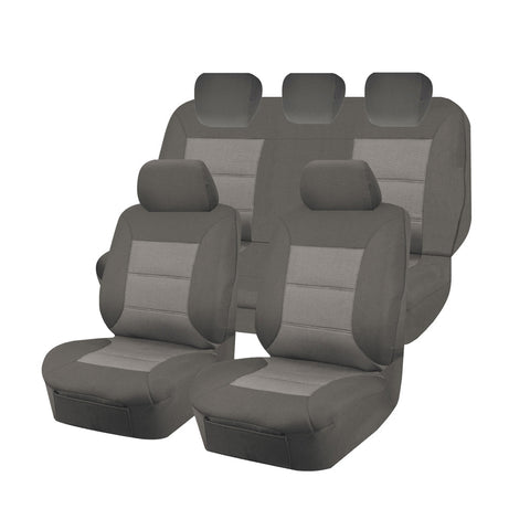 Seat Covers For Mazda Bt-50 B22p/Q-B32p/Q Up Series 10/2011 ? 08/2015 Dual Cab Fr Grey Premium
