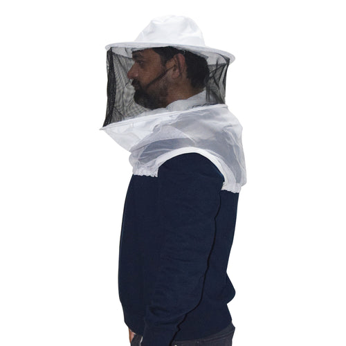 Beekeeping Half Body Round Head Veil Protective Gear Beekeeping Suits