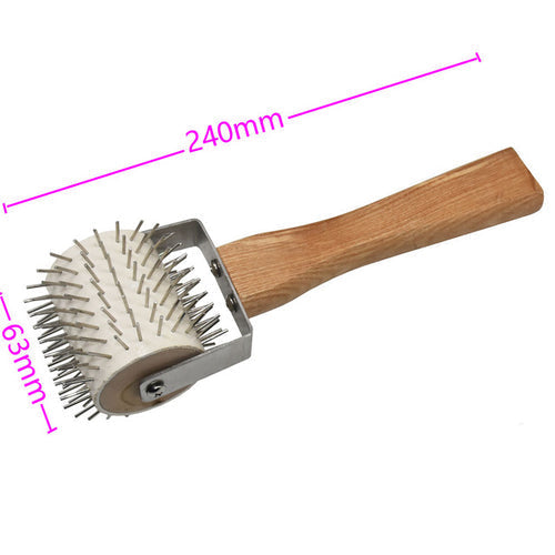 Ozbee Premium Uncapping Roller Idler Wheel With Stainless Steel Needles Honey Extracting Tool Beekeeping Supplies Tools Beekeeping Equipment