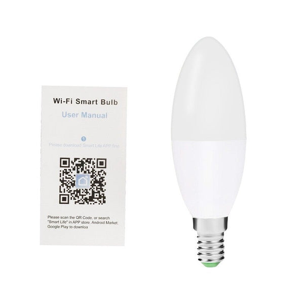 V16 S Smart Wifi Led Bulb 6W E14 Dimmable Light 02