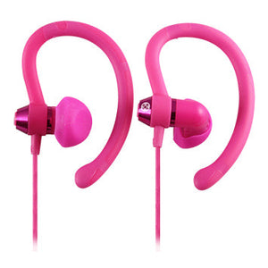 Moki 90 Sports Pink Earphones