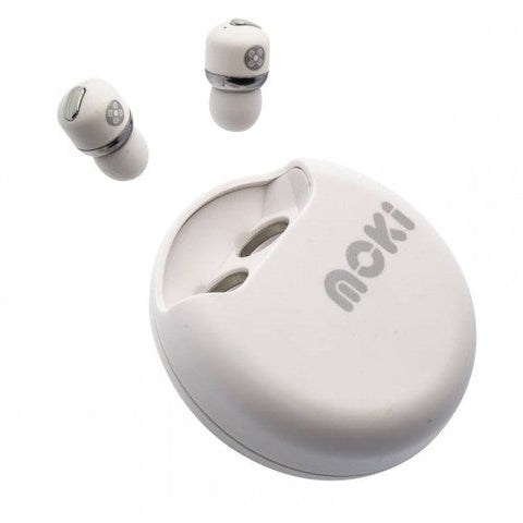 Moki Pairbuds Bluetooth Earphones White