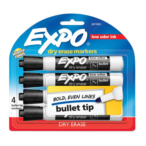 Expo White Board Marker Blt Black Pack Of 4 In Box 6