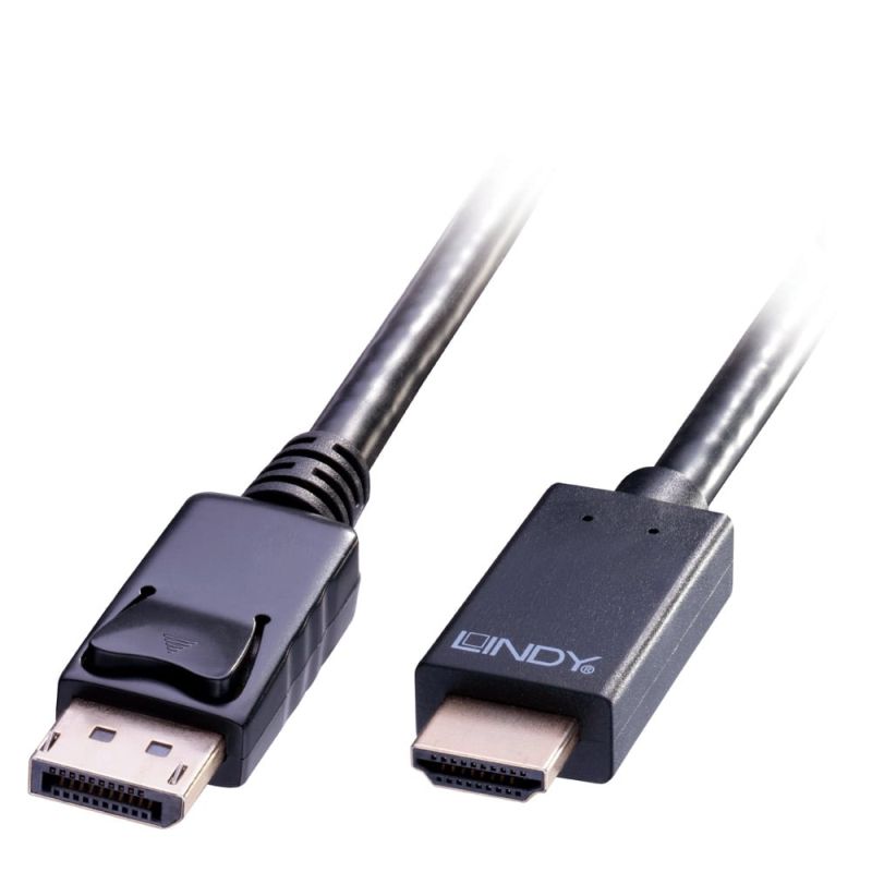 Lindy 2M Dp Hdmi 10.2G Cable Video Cables & Adapters