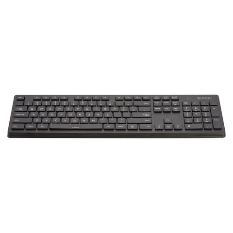 Moki International Wireless Keyboard Black