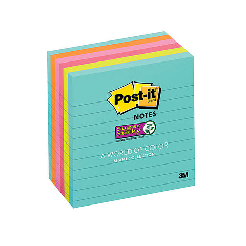 Post-It Note 675-6Ssmia Miami Pack Of