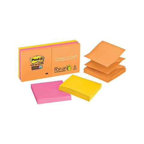 Post-It Super Sticky Note R330-6Ssuc Rdj Popup Pack Of