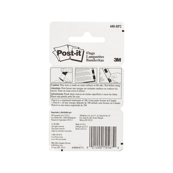 Post It Flag 680 Bp2 Pink Pack Of Bx6 Sticky Notes